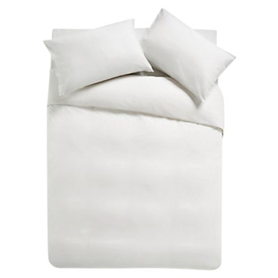 Anyday Pure Cotton Duvet Cover Double White