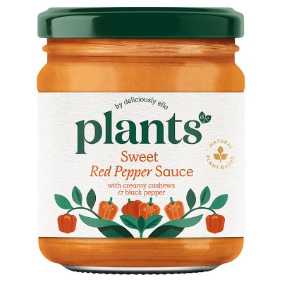 Plants By Deliciously Ella Sweet Red Pepper Pasta Sauce