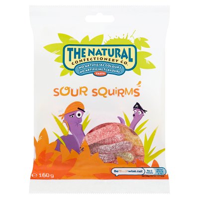 The Natural Confectionery Co. Sour Squirms Sweets Bag