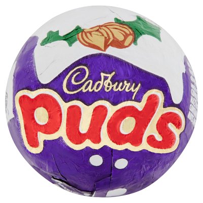 Cadbury Chocolate Christmas Puds single