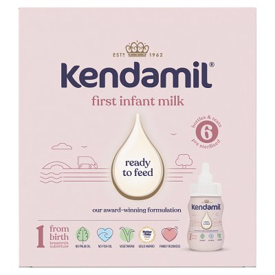 Kendamil First Infant Milk Ready to Feed Starter Pack