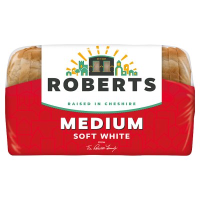 Roberts Bakery medium soft white sliced bread