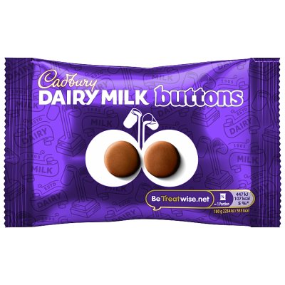 Cadbury Dairy Milk Giant Buttons Chocolate Bag Single
