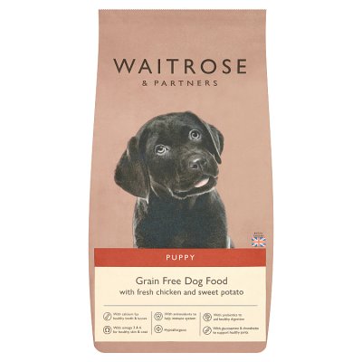 Waitrose Puppy Grain Free Chicken & Sweet Potato