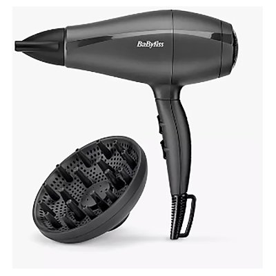 BaByliss Power Dry Light 2000 Hair Dryer, Black