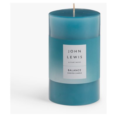 John Lewis Sentiments Balance Pillar Scented Candle, 507g