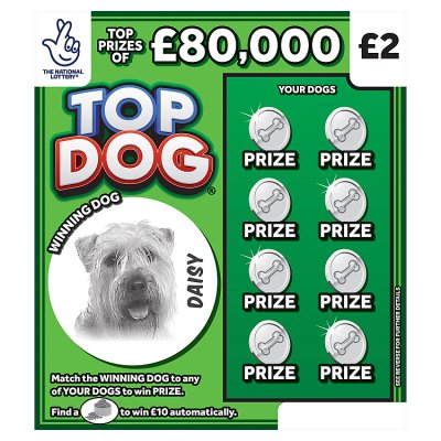 Top Dog Scratchcard