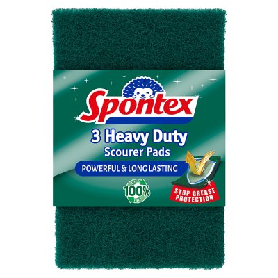 Spontex Heavy Duty Heavy Scourer Pads