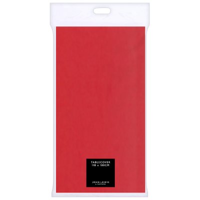 JL Red Table Cover 118x180cm