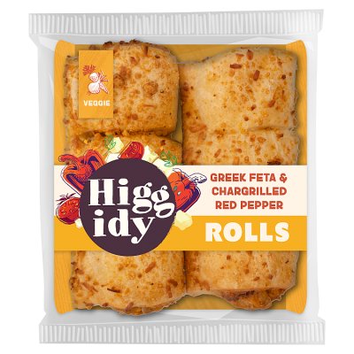 Higgidy Feta & Red Pepper Rolls