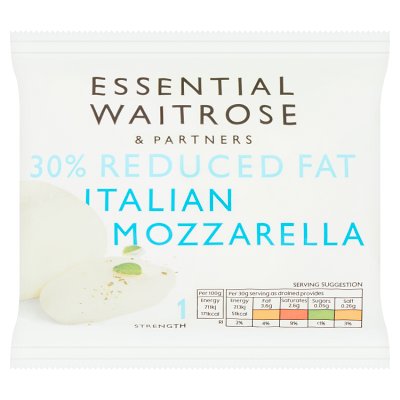 Essential Lighter Italian Mozzarella Cheese Strength 1