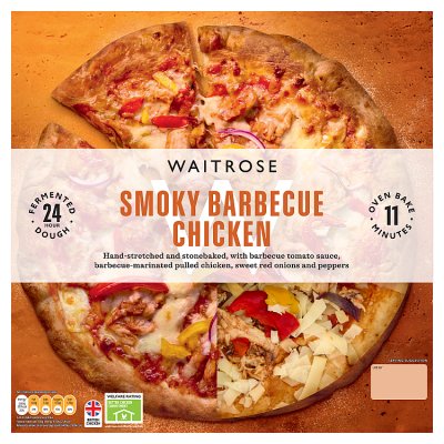 Waitrose Stonebaked Barbecue Chicken Pizza
