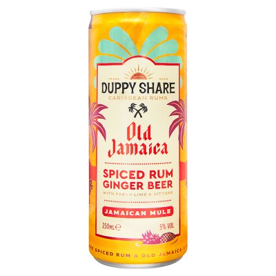 The Duppy Share Spiced Rum and Old Jamaica