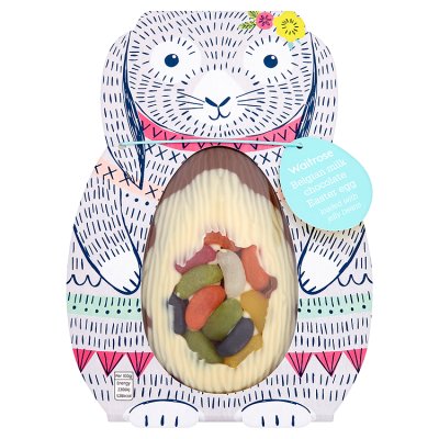 Waitrose Belgian Milk Choc Egg & Jelly