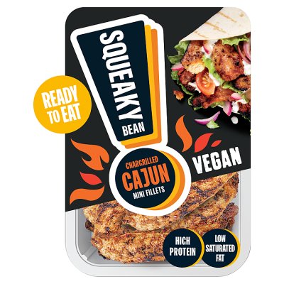 Squeaky Bean Vegan Chargrilled Cajun Mini Fillets