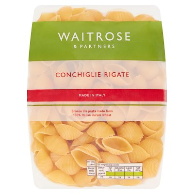 Waitrose Conchiglie Rigate