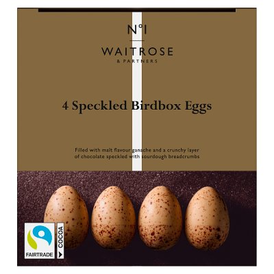 Waitrose No1 Speckled Bird Box Eggs 4s