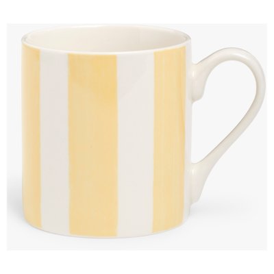 Any Day Stripe Mug Yellow
