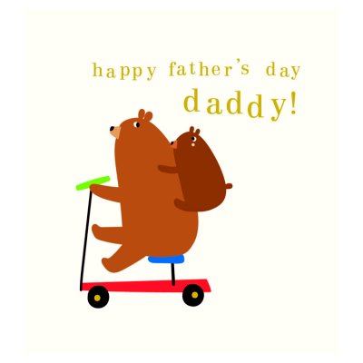 Bears On Scooter