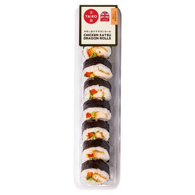 Taiko Chicken Katsu Dragon Rolls