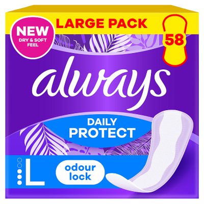 Always Dailies Extra Protect Panty Liners Large