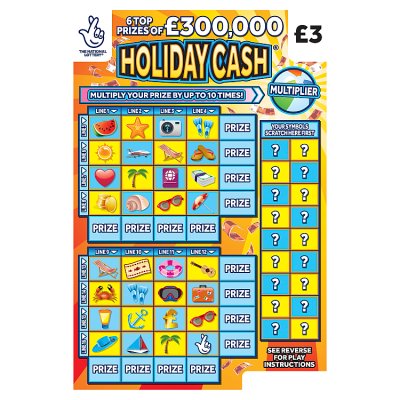 Holiday Cash Scratchcard