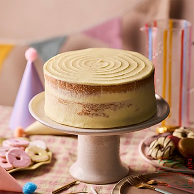Single Tier Naked Cake