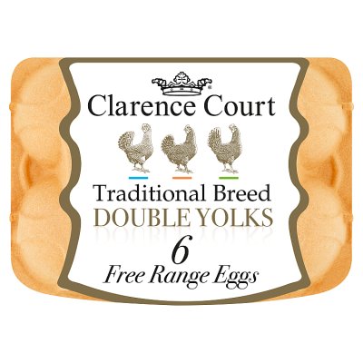 Clarence Court Double Yolk Eggs