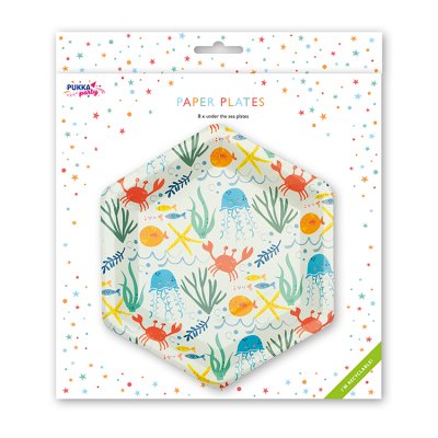 Under The Sea Paper Plates (8)