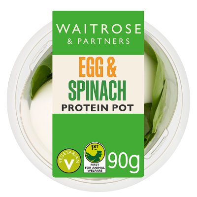 Waitrose Egg & Spinach Protein Pot
