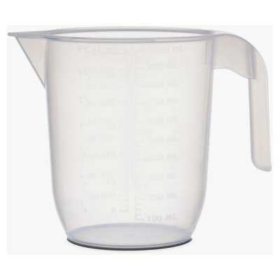 John Lewis ANYDAY Plastic Measuring Jug, 1L