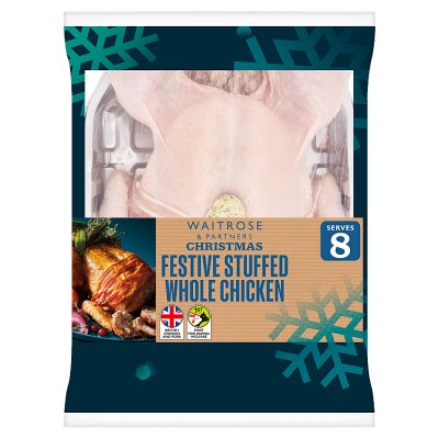 Waitrose Christmas Festive Stuffed Whole Chicken