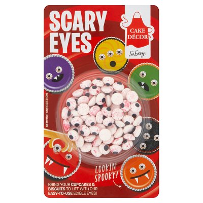 Cake Décor Halloween Scary Eyes