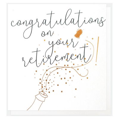 Congratulations On Your Retirement!