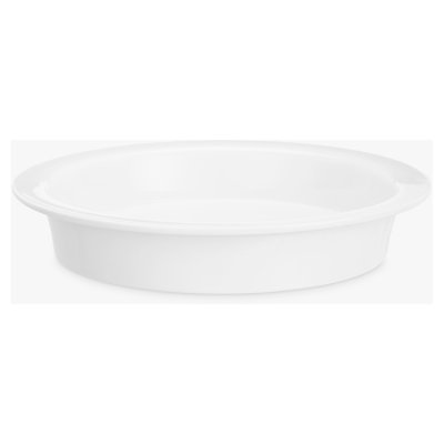 John Lewis Porcelain Round Pie Oven Dish, 23cm