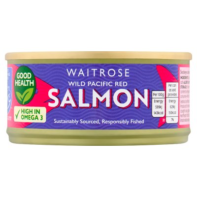 Waitrose Wild Pacific Red Salmon