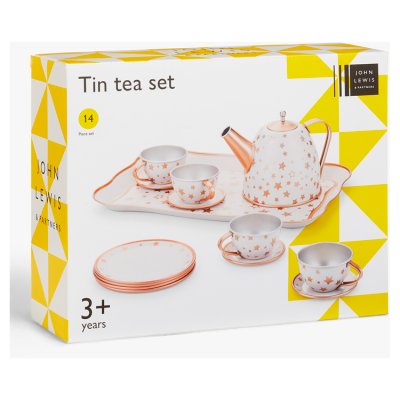 John Lewis Tin Tea Set