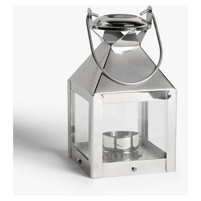 John Lewis Mini Square Lantern Candle Holder