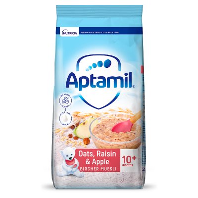 aptamil creamed banana porridge baby cereal 125g