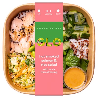 GLO Hot Smoked Salmon & Rice Salad