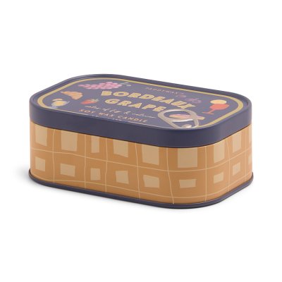 Paddywax Bistro Scented Tin Candle, Bordeaux Grape, 127g