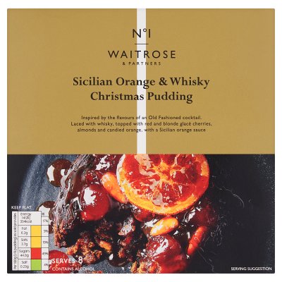 Waitrose No1 SOrange & Whisky Pudding