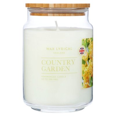 Wax Lyrical Candle, Large Jar, Country Garden