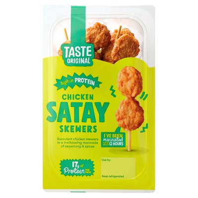 Taste Original 12 Mini Satay Skewers Waitrose Partners