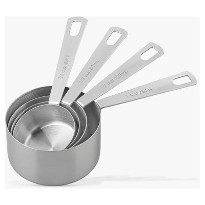 Tala Stainless Steel Measuring Cups, Set of 4