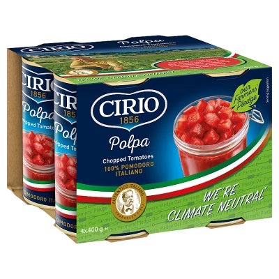 Cirio Polpa Chopped Tomatoes