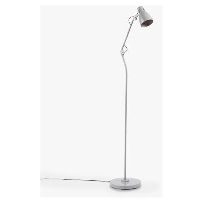 John Lewis ANYDAY Tony Floor Lamp, Grey