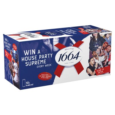 1664 Biere Lager Beer 10x440ml