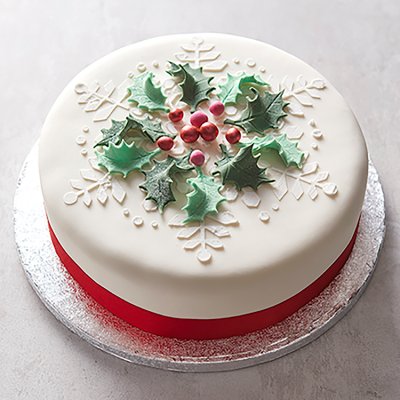 Classic Iced Fruit Cake