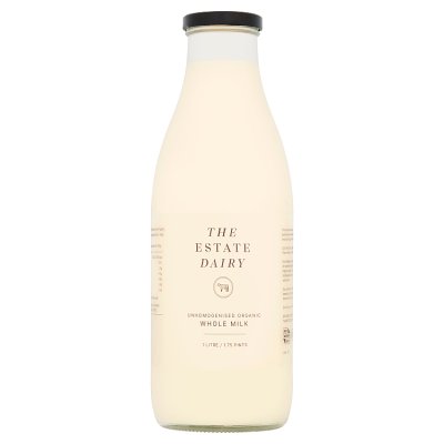 The Estate Dairy Unhomogenised Organic Whole Milk